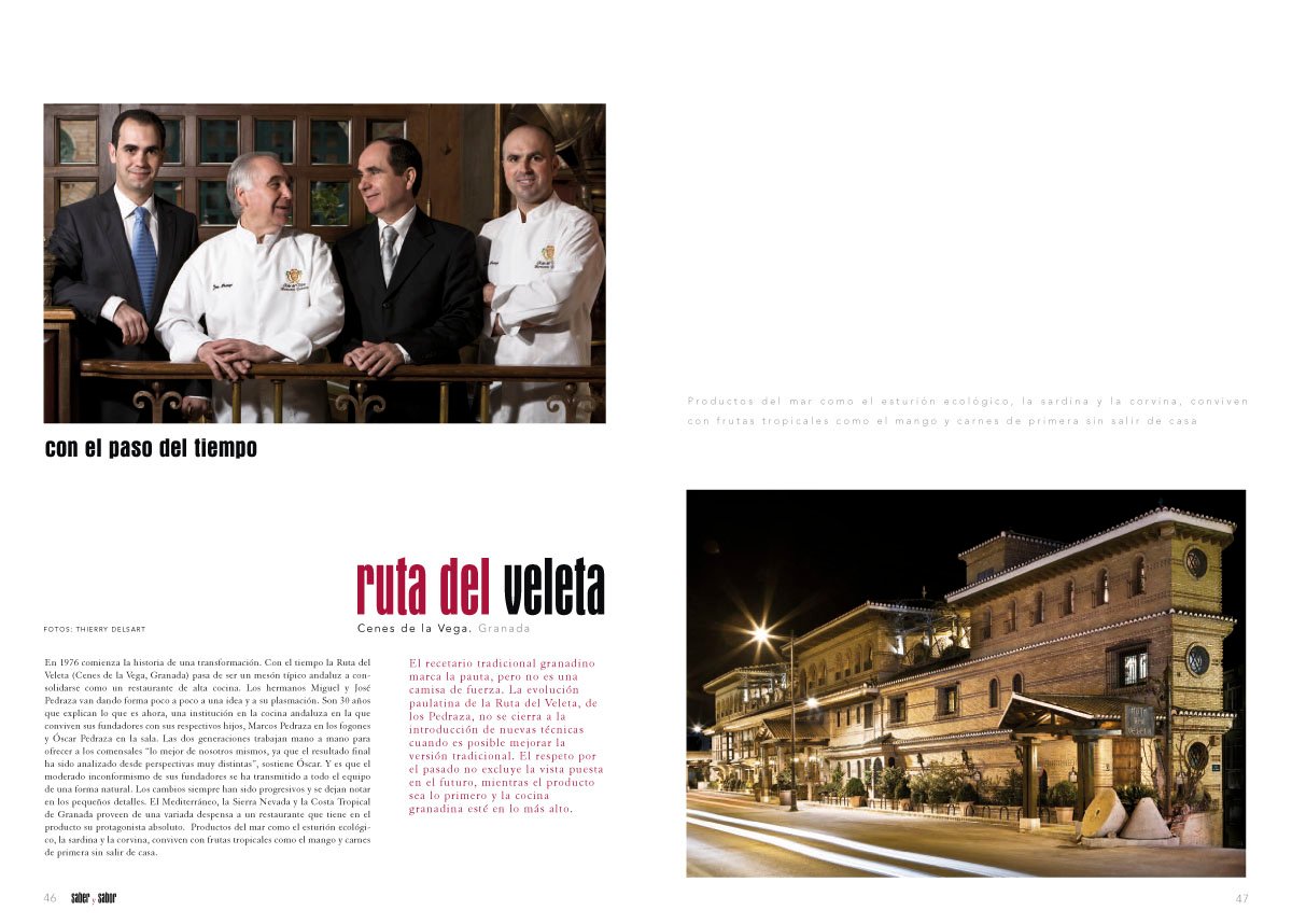 pagina de revista culinaria